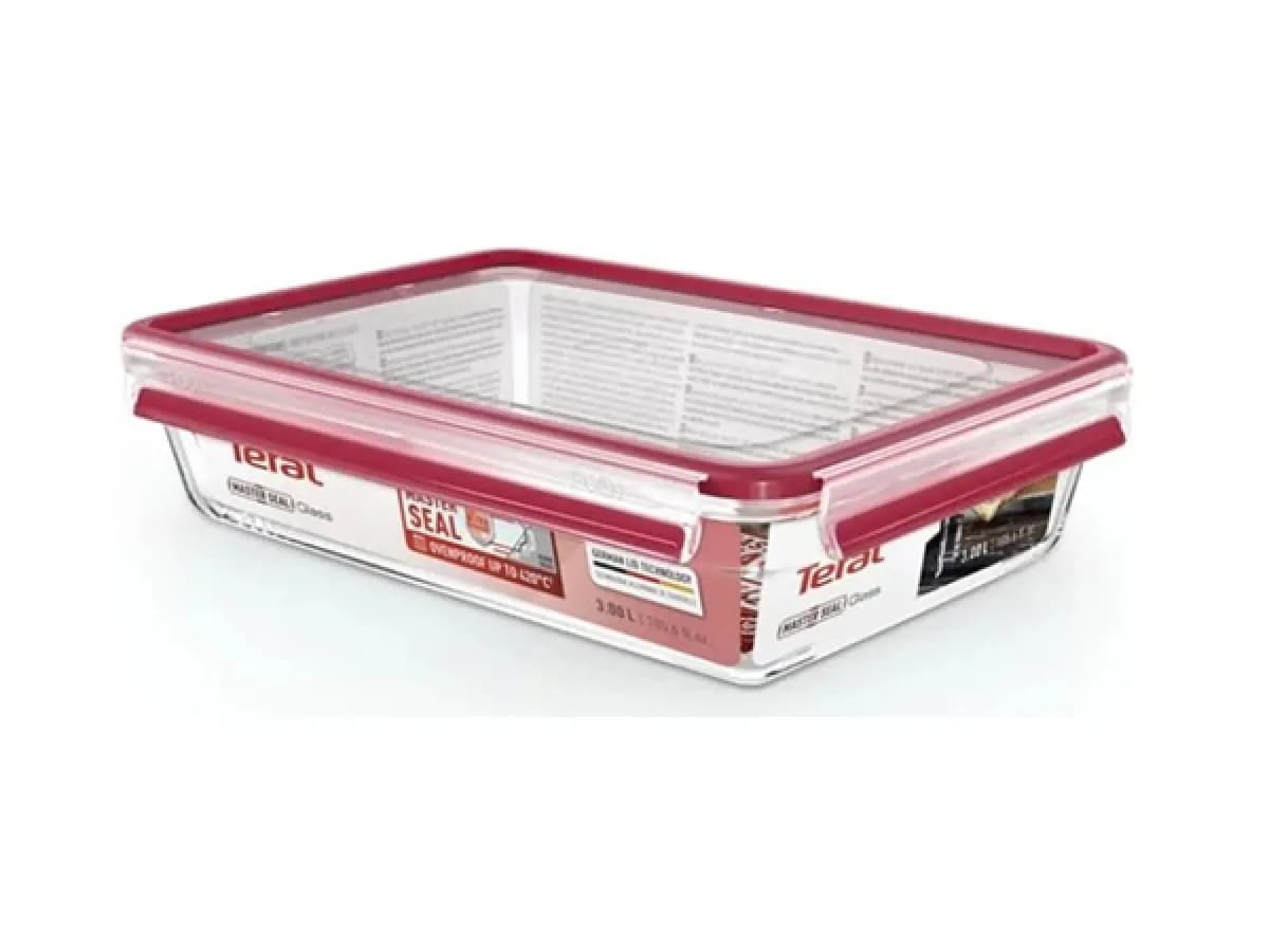 Tefal N10412 Masterseal Fırınlanabilir Cam Saklama Kabı 3L (Teşhir & Outlet) - 3110600759