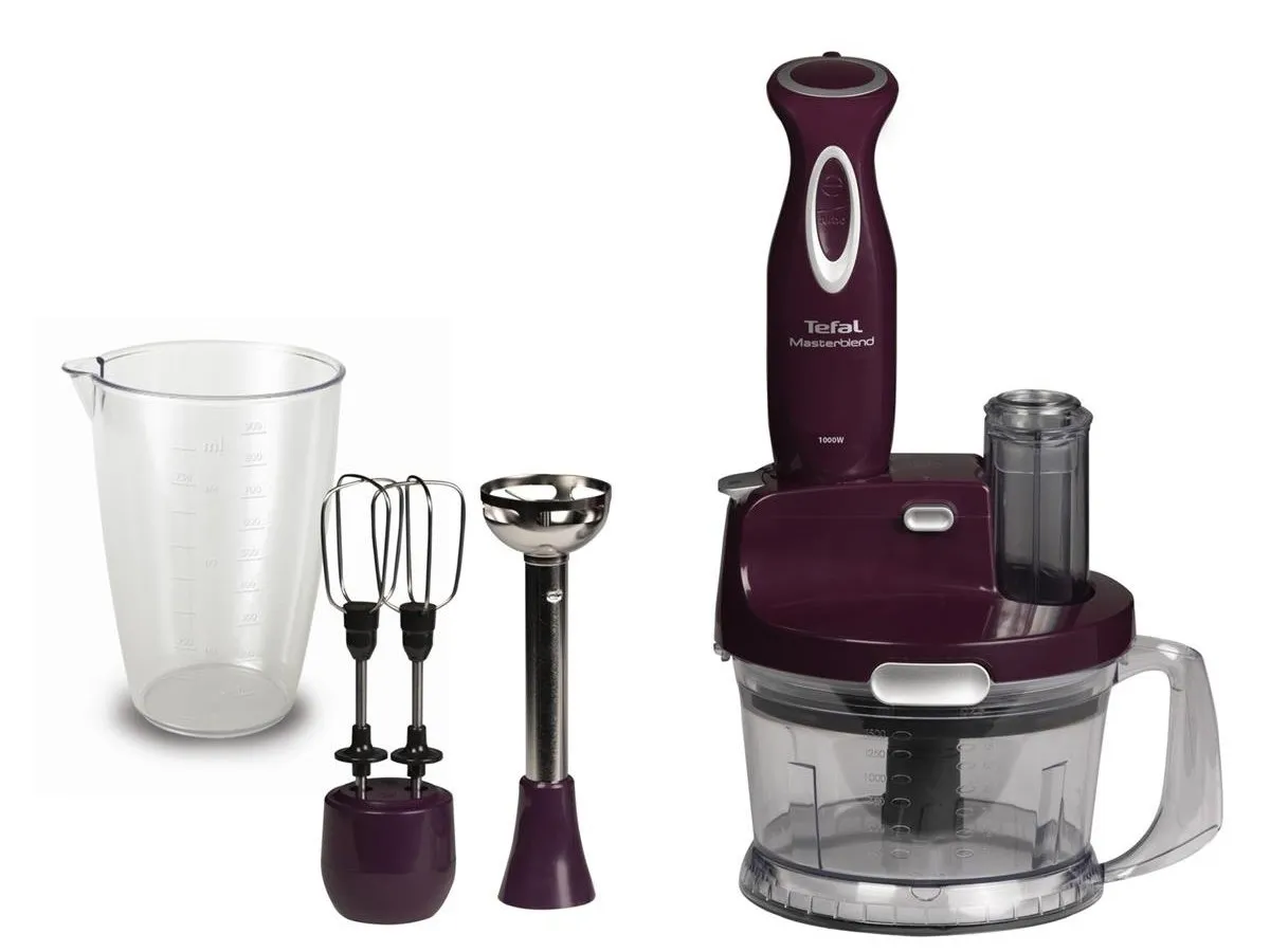 Tefal Masterblend Multiblender Pro Mor Blender Seti 1000W (Teşhir & Outlet)
