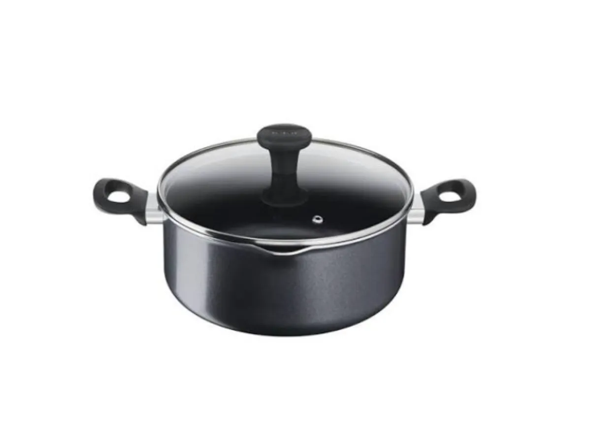 Tefal Titanyum 1X EarlyPlus Difüzyon Tabanlı Kısa Tencere 28cm (Teşhir & Outlet) - 2100119566
